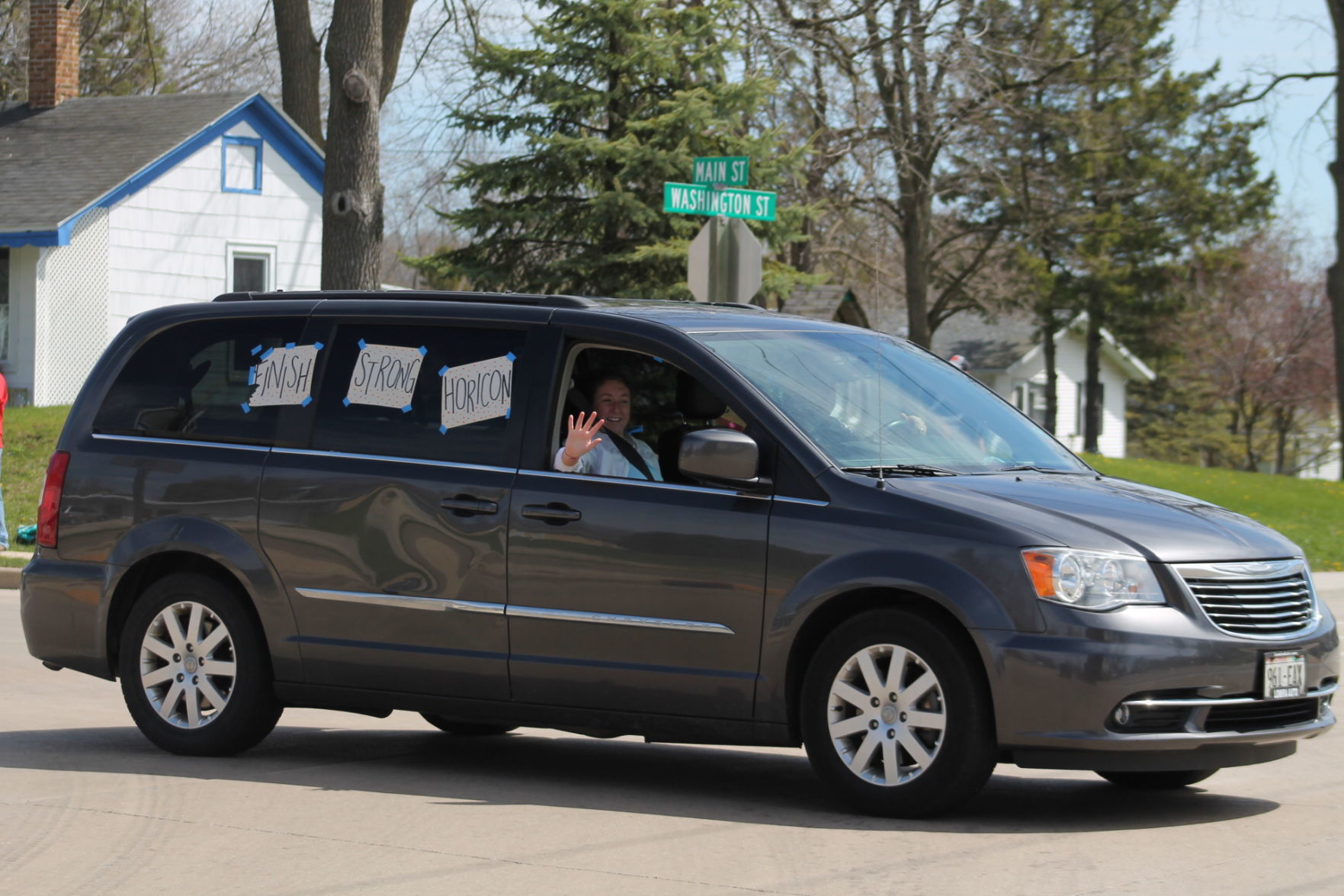 Horicon teacher parade